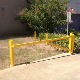 Single swing arm gate | Leda Security Products