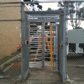 Knockdown full height bar turnstile | Leda Security Products