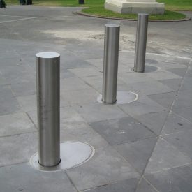 Automatic pneumatic bollards | Leda Security Products