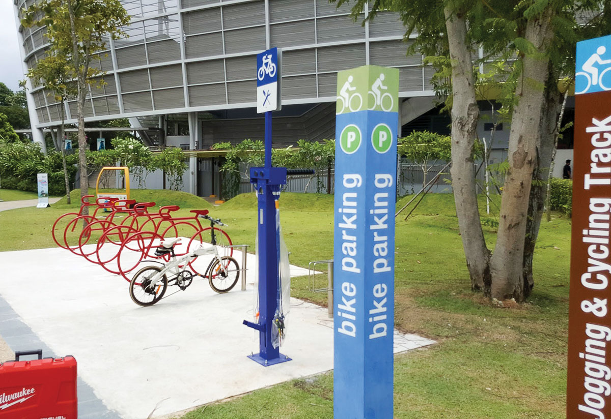 Bike racks Singapore Leda Security Products