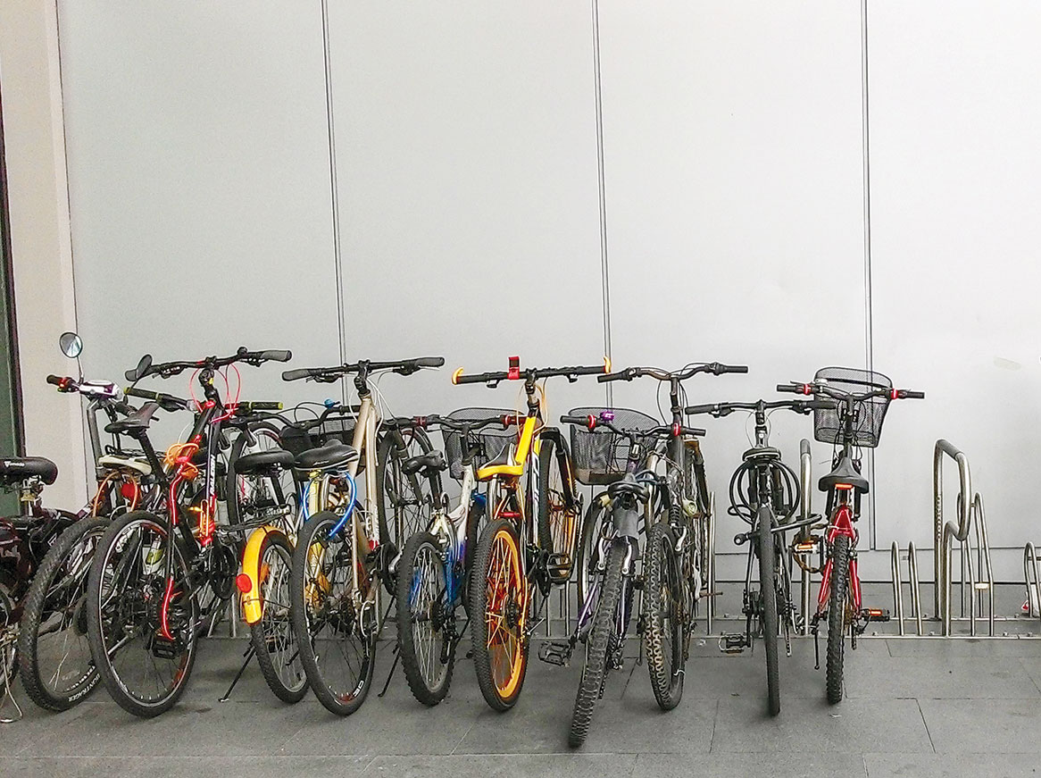 school bike racks