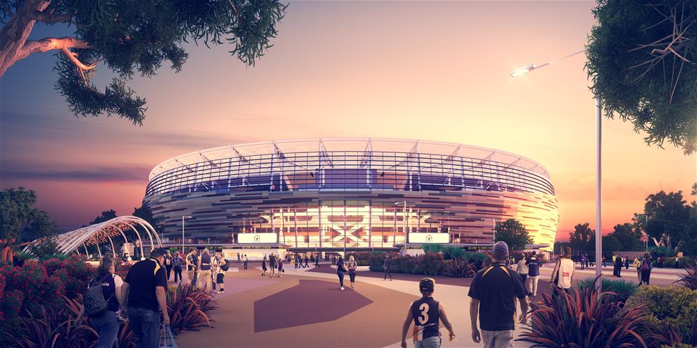 Perth Stadium Bollard Contract | Leda Security Products